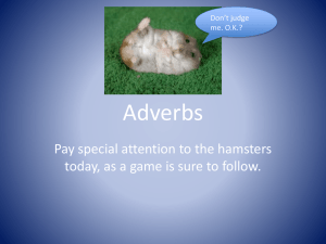 Adverbs