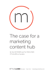 The case for a marketing content hub