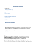 Monoclonal antibodies