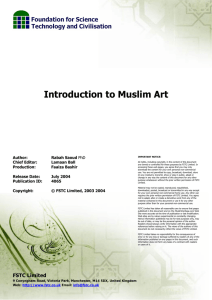 Introduction to Muslim Art