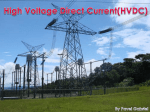 High Voltage Direct Current(HVDC)