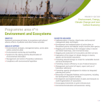 Programme area 11 - Environment and Ecosystems