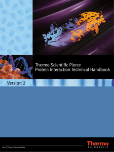 Protein Interaction Technical Handbook