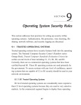 Operating System Security Rules