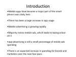 Mobile Apps Advertising - Ross Gibbard Portfolio