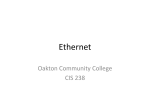Ethernet and TCP/IP - Oakton Community College