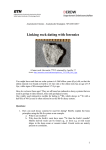 Linking rock dating with forensics