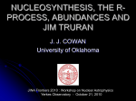 Nucleosynthesis, the r-Process, Abundances and Jim Truran