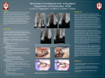 Decoronation of an Ankylosed tooth: A Case Report S.H Hill, R