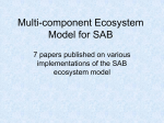 Multi-component Ecosystem Model for SAB