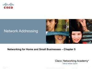Network Addressing