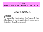 Power Amp (I)
