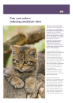 Cats and collars: reducing predation rates 49