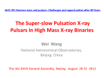 The Super-slow Pulsation X-ray Pulsars in High Mass X