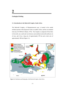 Geological Setting