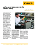 Voltage measurements made easy