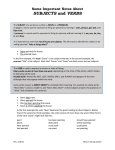 SUBJECTS and VERBS