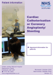 Cardiac Catheterisation or Coronary Angioplasty/ Stenting