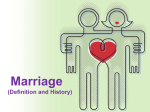 Marriage (Definition and History)