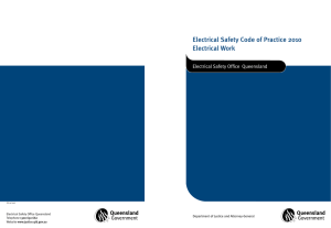 Electrical Safety Code of Practice 2010 Electrical
