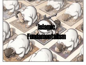 Islamic Fundamentalism