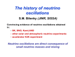The history of neutrino oscillations