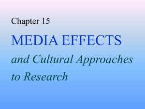 media effects - Macmillan Learning