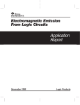 Electromagnetic Emission From Logic Circuits