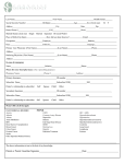 New Patient forms