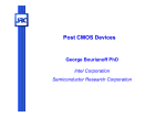 Post CMOS Devices