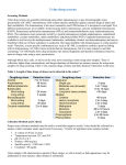 Urine drug screens