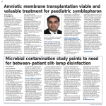 Amniotic membrane transplantation viable and valuable