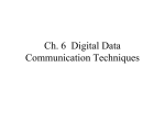 Ch. 5 The Data Communications Interface