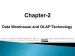 Chapter 2 Data Warehouse and OLAP Technology