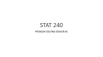 STAT 240