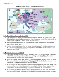 3 Fighting WWII in Europe