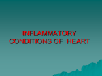 INFLAMMATORY CONDITIONS OF HEART