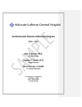 2014-2015 CVD Fellowship Manual - American College of Cardiology