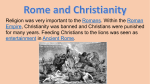 Rome and Christianity