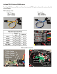 Voltage 500 3D Manual Addendum Receiver Connections