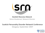 Promoting and supporting recovery in Scotland