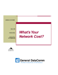 What`s Your Network Cost?