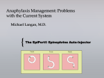Anaphylaxis Management