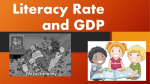 Literacy Rate and GDP