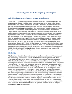 Join fixed game predictions group on telegram