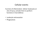 Cellular events