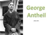 George Antheil - Park Arts / FrontPage