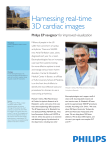 Harnessing real-time 3D cardiac images