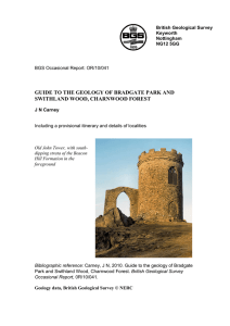 GUIDE TO THE GEOLOGY OF BRADGATE PARK AND