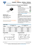 TSOP34838 IR receiver